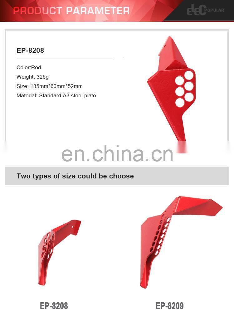 Durable Polypropylene Safety Adjustable Ball Valve Lockout