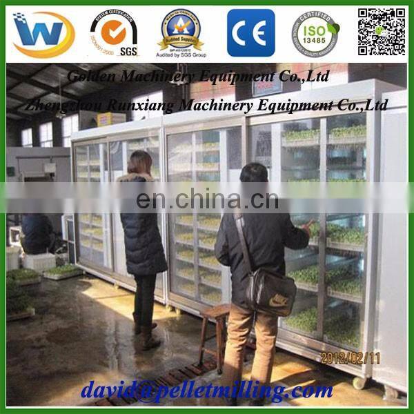 Automatic animal feed seed cattle green fodder bean sprout growing machine