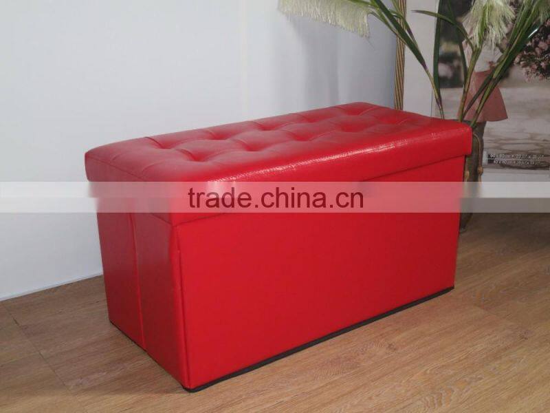 Folding Metal Bed/ Ottoman Stool