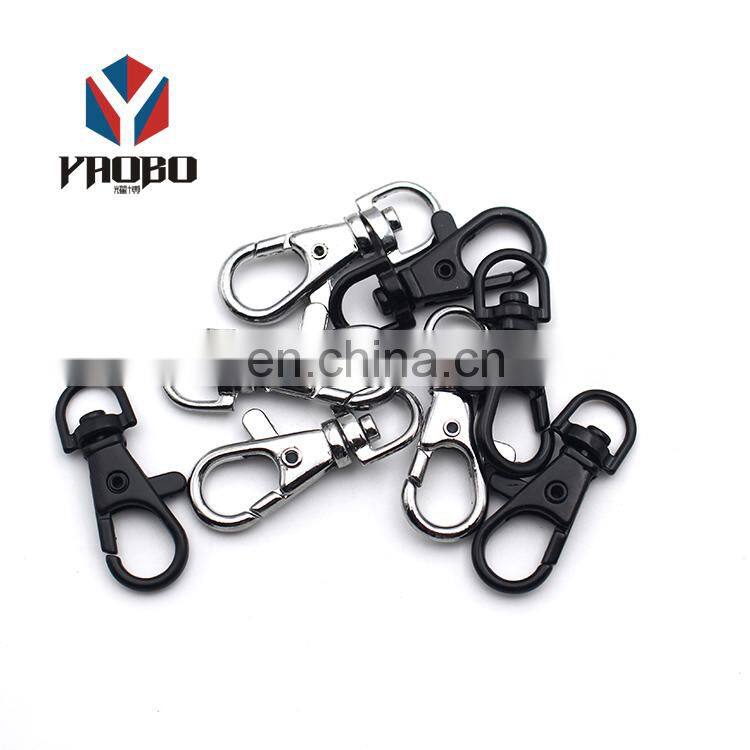 Various Styles Carabiner Swivel Snap Hook Metal With Semicircle