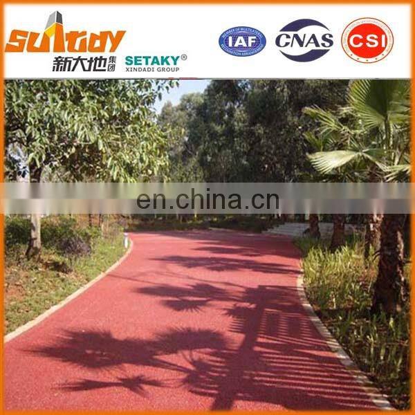 additive for water permeable concrete pavement