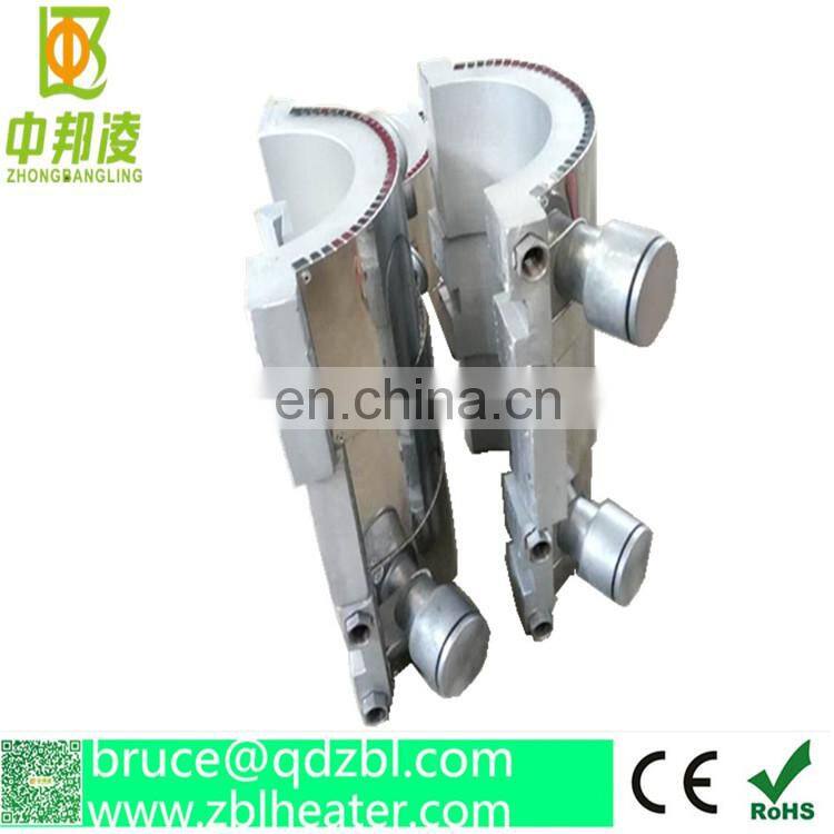 Electric Heating element, casting aluminum band heater with water cooling and electric heater for extrusion machinery barrel new