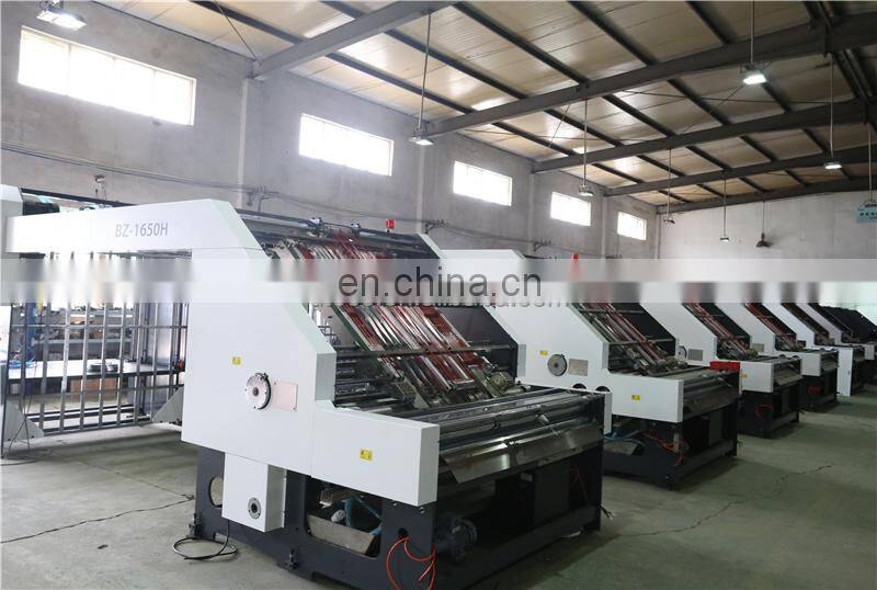 BZ1650HS High Speed Servo Driven Automatic Flute Laminator with Flip Flop Stacker online