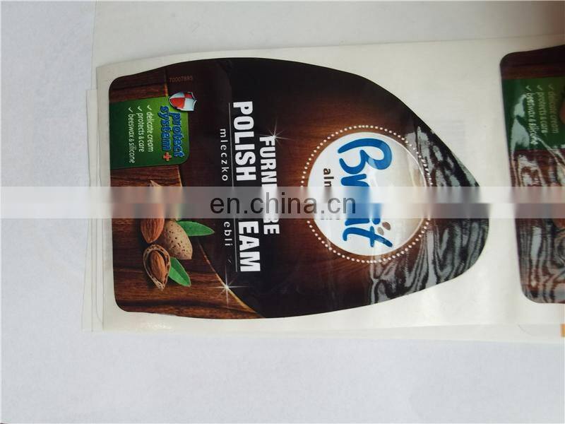 UP320C roll to roll self adhesive PP PET PE paper vinyl label CMYK DLP digital sticker Printer