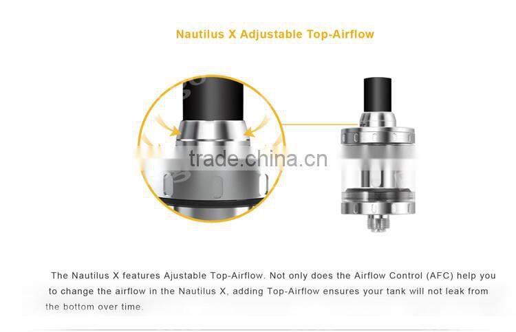 Elego wholesale Genuine Aspire Nautilus-X tank wholesale Nautilus X black/silver/gold