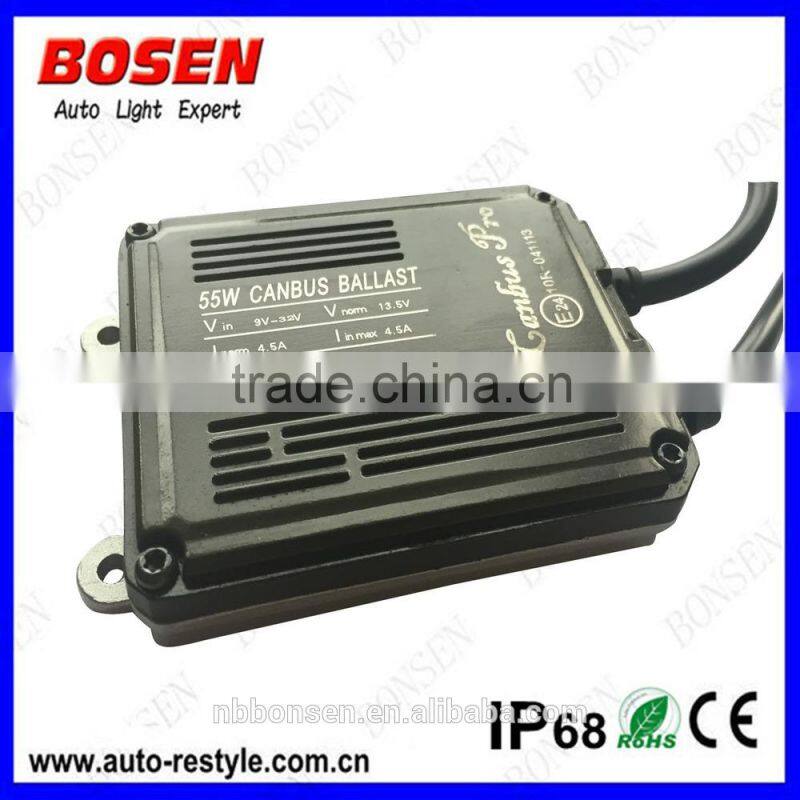 e-mark 35w super-slim ballast 9-32v CANBUS HID zero faulty rate stable performance