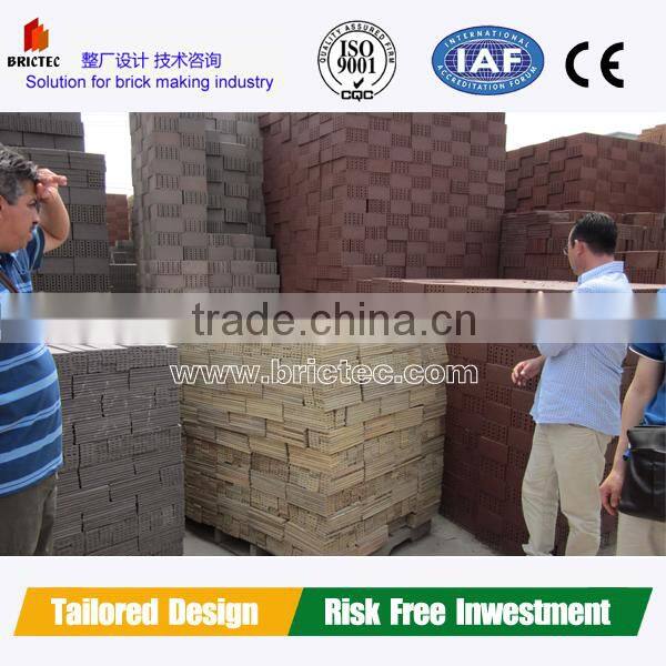 House construction equipment brick making machine with brick factory design