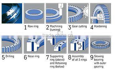 Slew Ring with Inner Gear