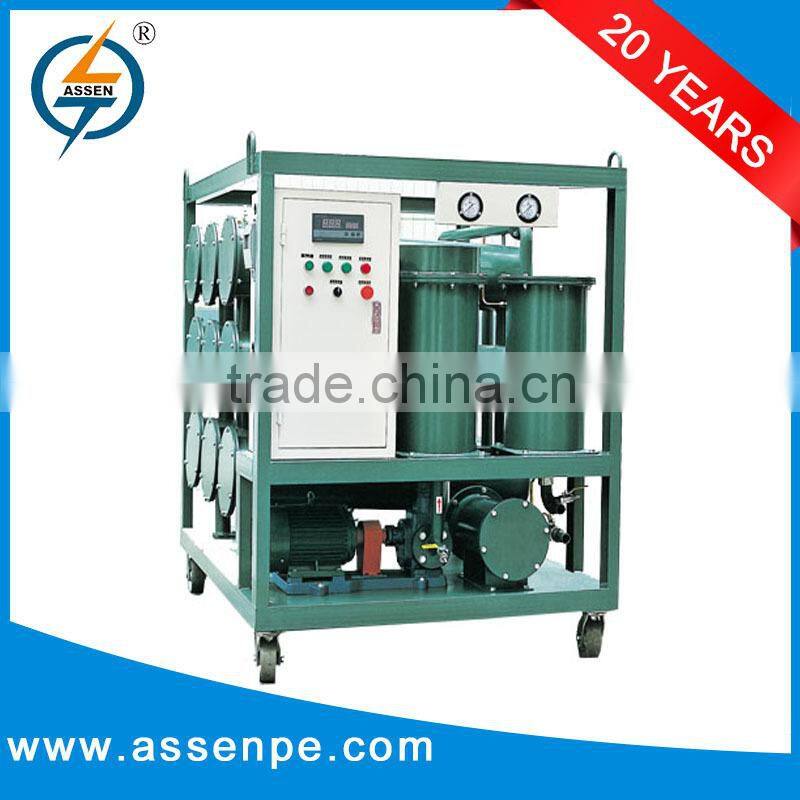 oil treatment machine for recycling used transformer oil,insulating oil