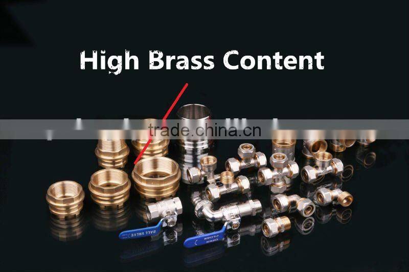shaoxing Wholesale y Shape Hose tee copper Brass adaptor fitting