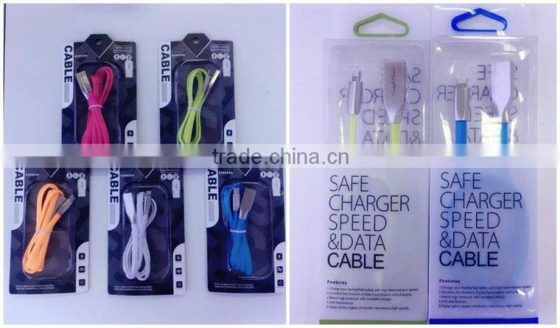 New Design Alloy USB 1M 2M 3M USB data cable for Samsung Android cellphone