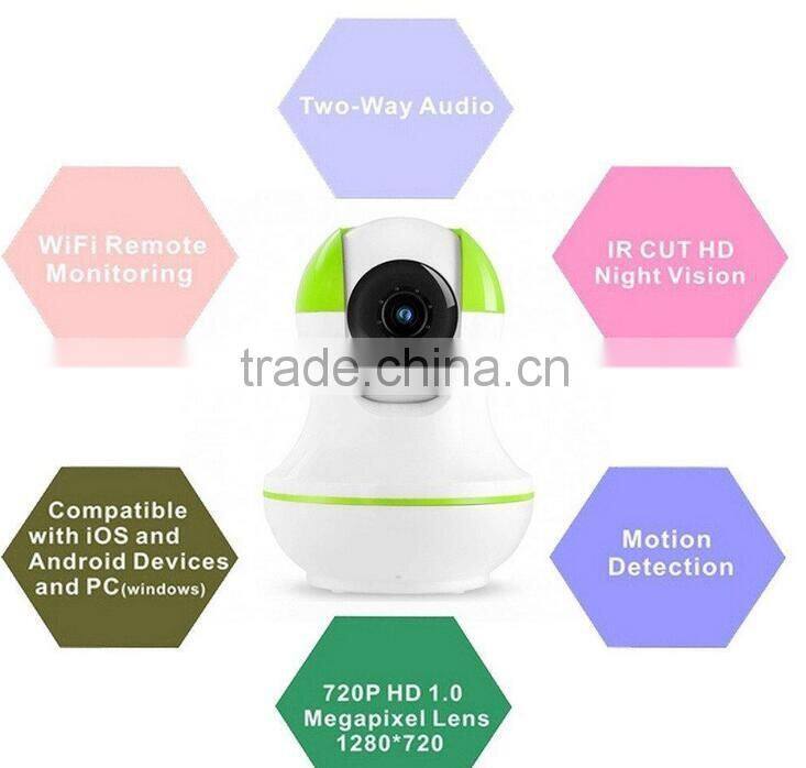 New Baby Safety Products Alarm Push 10Meter IR Long Range Mini Wireless Camera with Motion Detection