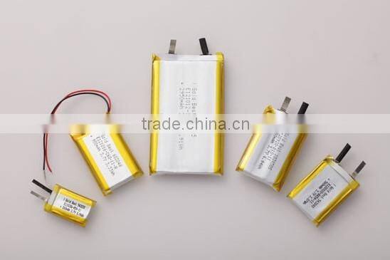 lithium ion battery rechargeable 3.7V 8Ahlipo / li-polymer battery for hot saling
