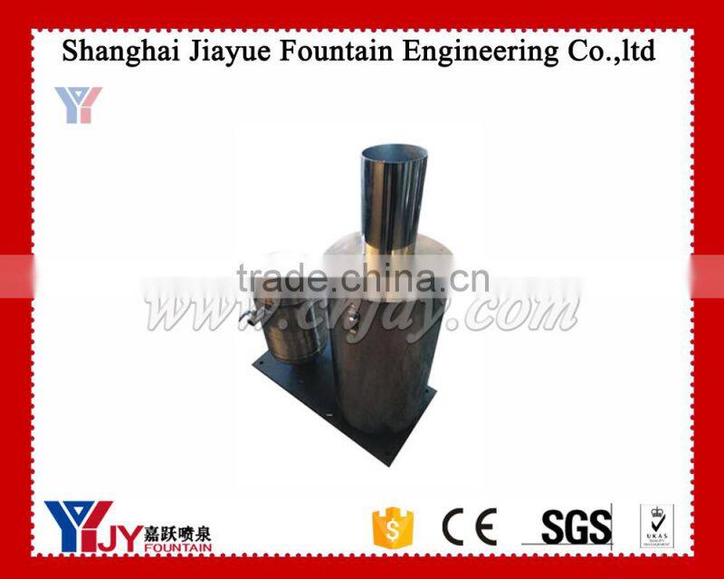 Musical gas explorsion fountain nozzle