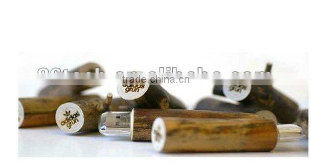 cute design wooden fork usb flash drive