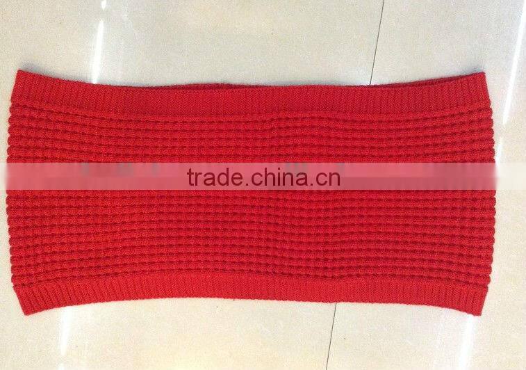 Fashion Round Wool Lady Crochet Scarf