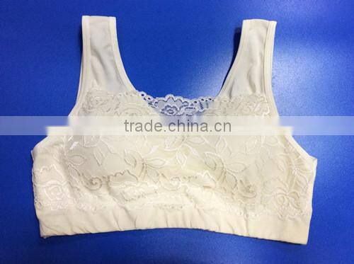 Girls hot sale sexy breathable sport bra