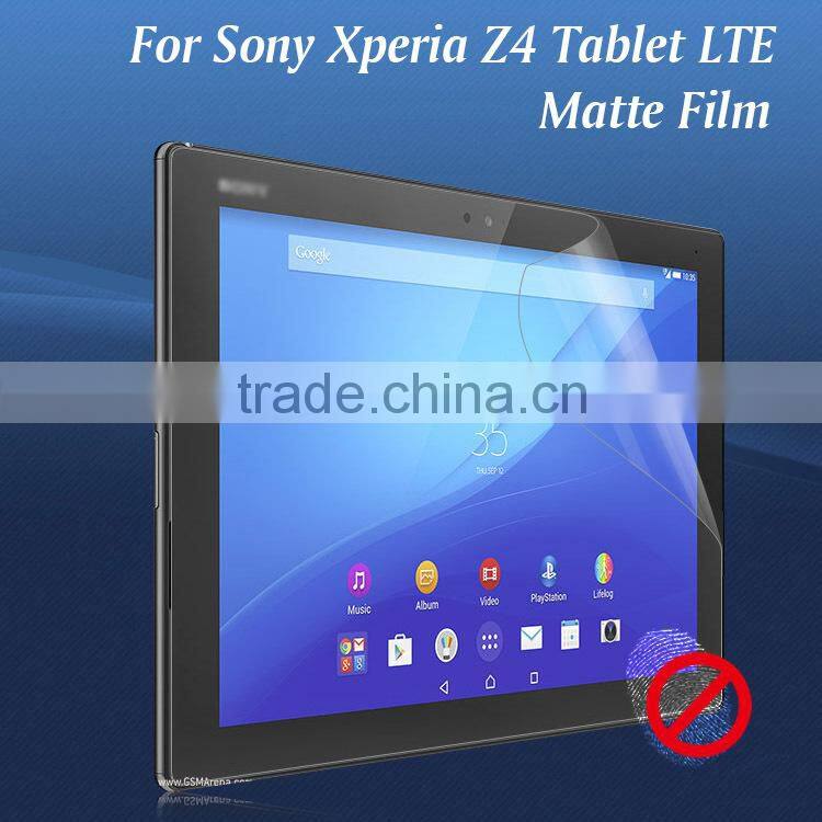 Perfect Fit Matte Anti-glare Screen Cover For Sony Xperia Z4 Tablet Lte