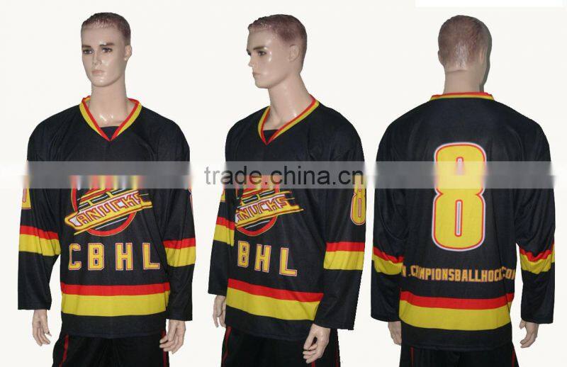 custom sublimation ice hockey wear for team ice hockey