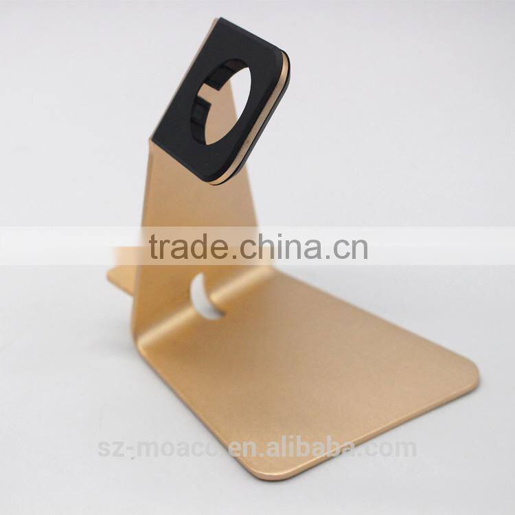 2015 new products for apple watch charging stand, Aluminum stand for apple watch