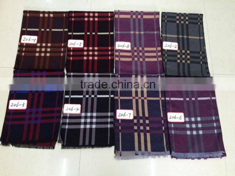 Men's royalblue cashmere feel rayon scarf 20 colours