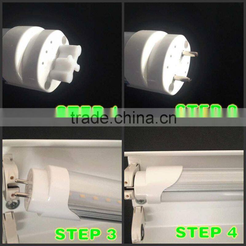 Branded new design 18w 46 inch t5 t8 led tube