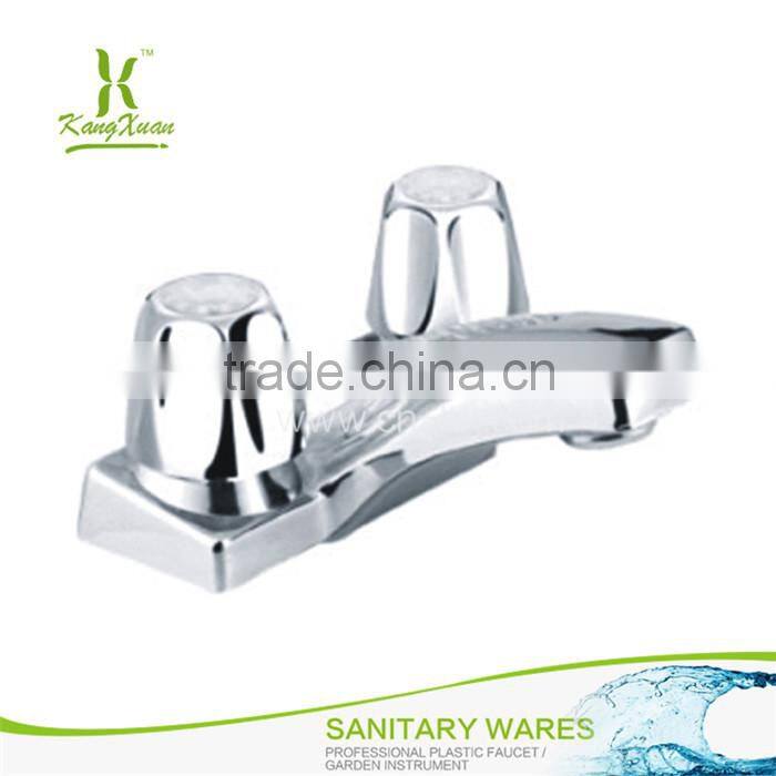 Deck Mounted 2 Handle Water Mixer Design Faucet