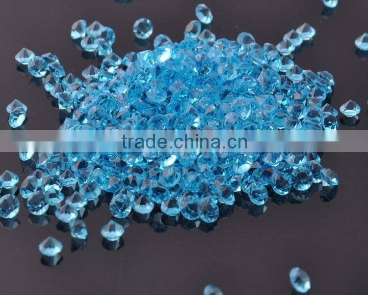Diamante confetti, clear crystal point back chatons for for decoration