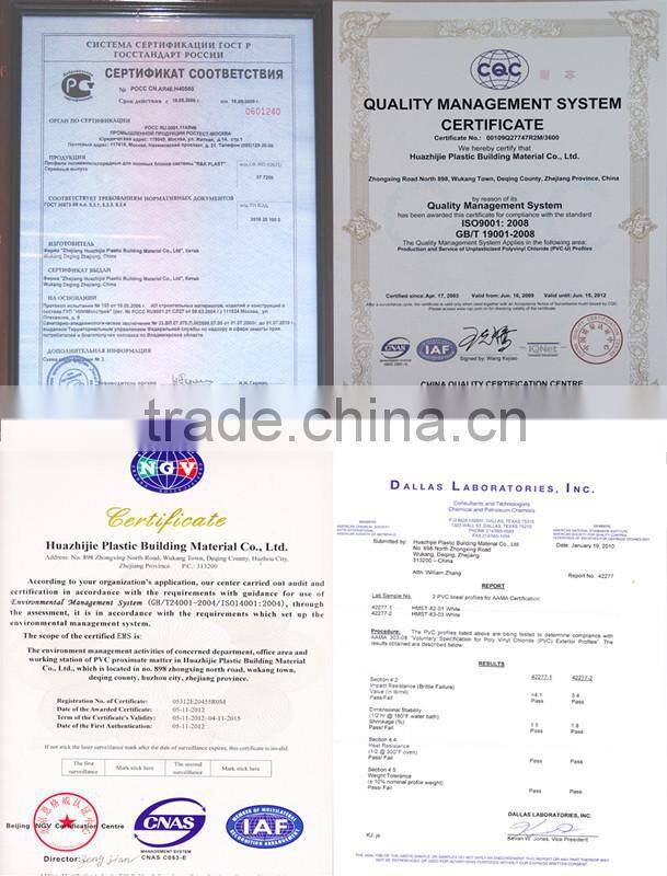 PVC profile for Screen Sash