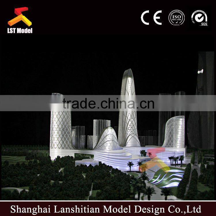 resin architecture model building making for buyer and for sales department