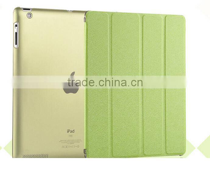 Cheap Price Pad Leather Case With Multi Angels View Tablet Case For iPad 2/3/4