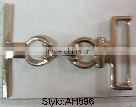 ceramic metal buckle eagle logo clamp buckle interlocking metal buckle