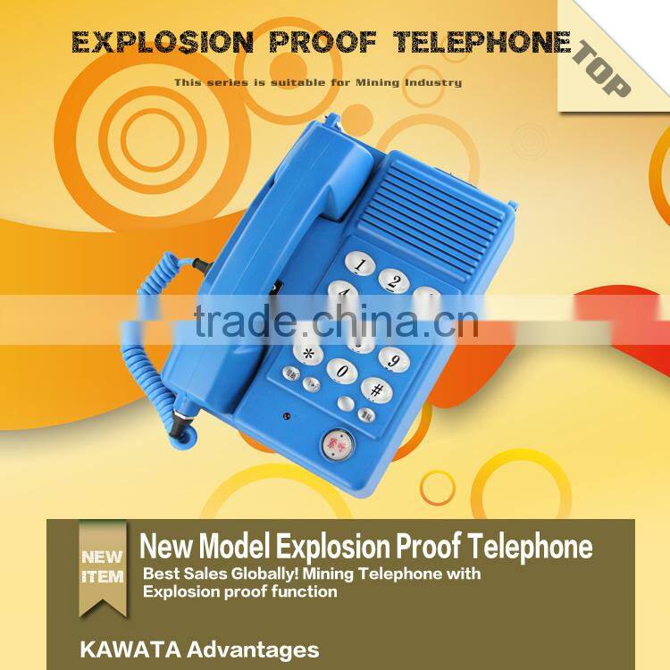 tough blinking keyboard waterproof industrial telephone