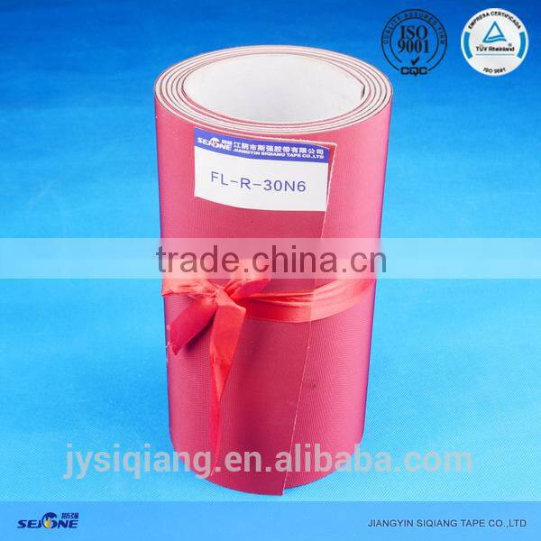 3mm thick single leather transmission belt high efficiency carding machine driving belt