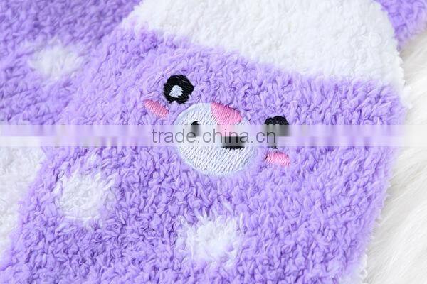 56N Winter warm fuzzy women microfiber socks