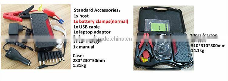 sunpow multi-function power station power all Diesel and Gasoline 16500mah Lithium Battery Power Booster 12v car jump starter