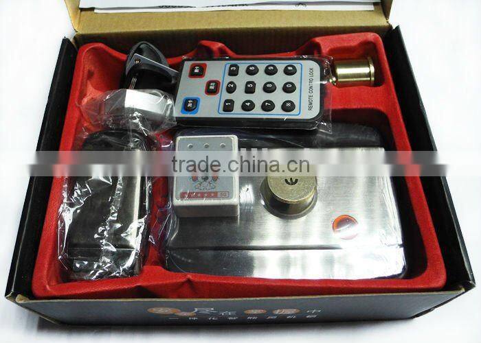 Double cylinder Mute integration brainwave lock support remote contro and smart card PY-EL16