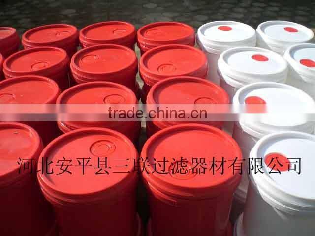 one-component thermosetting adhesive for filter
