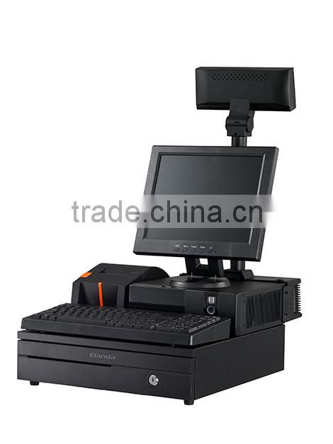cheap cash register for supermarket with 80mm thermal printer