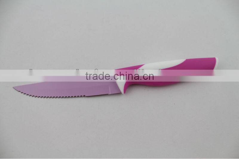 6PCS Color Steak Knives