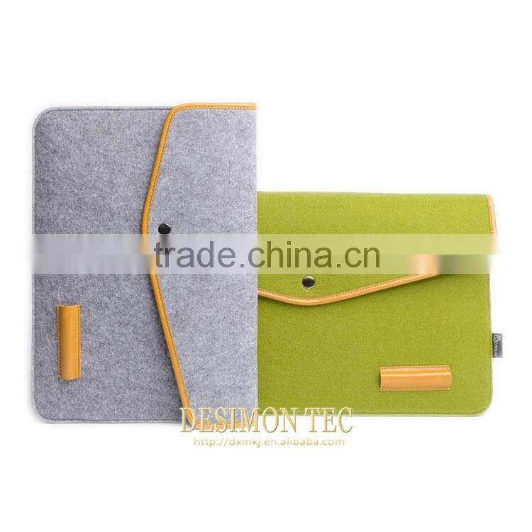 2015 hot new product china supplier felt tablet case for lenovo a5000 fashion case for women multifunction