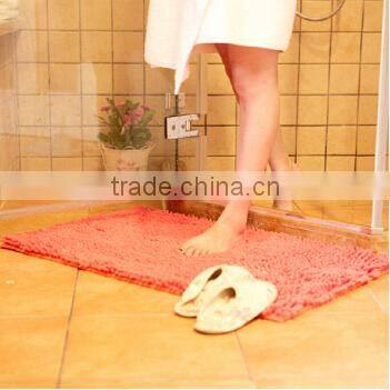 Hot Sale Microfiber Water-Absorbing Clean Bath Mat / Bathroom Door Mat