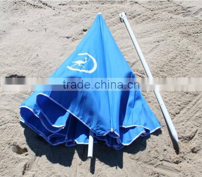 2m windproof blue color promotional Parasol wedding