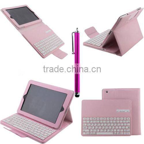 Detachable Bluetooth Keyboard Leather Case Cover For Apple iPad 5 iPad Air