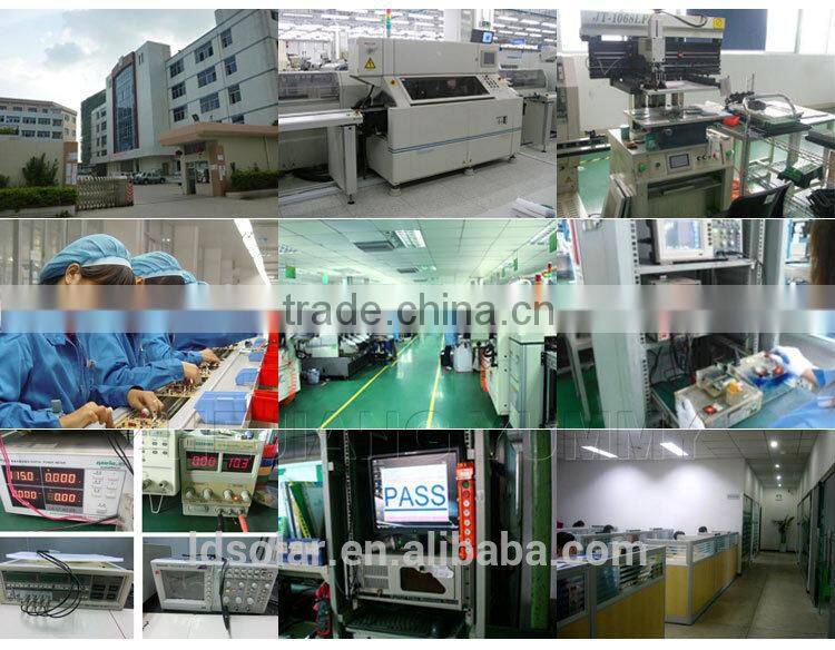 ldsolar pwm solar charge controller 60A 12/24V for solar power system off-grid