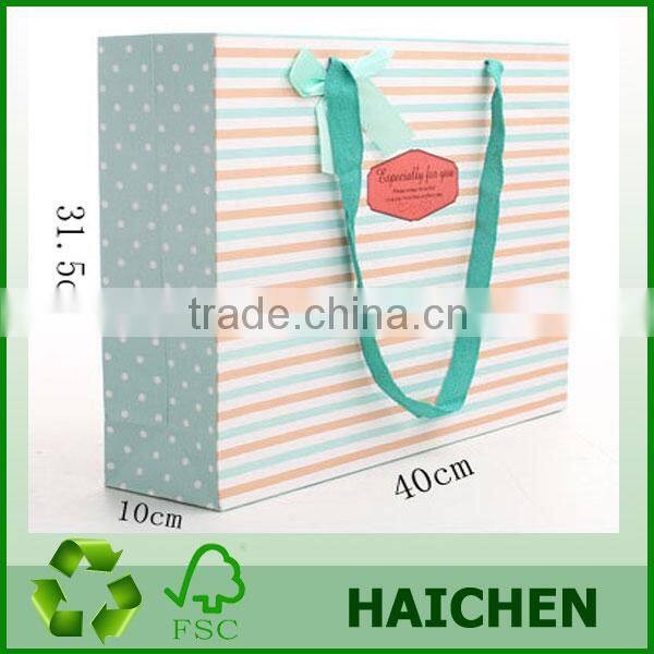 2013 shopping paper bag/kraft paper bag