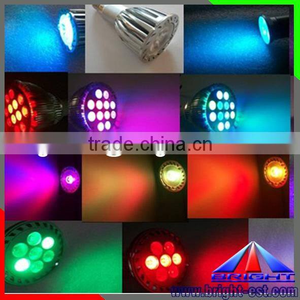 Remote Control 6W GU10 RGB LED Spotlight, RGB LED Spotlight