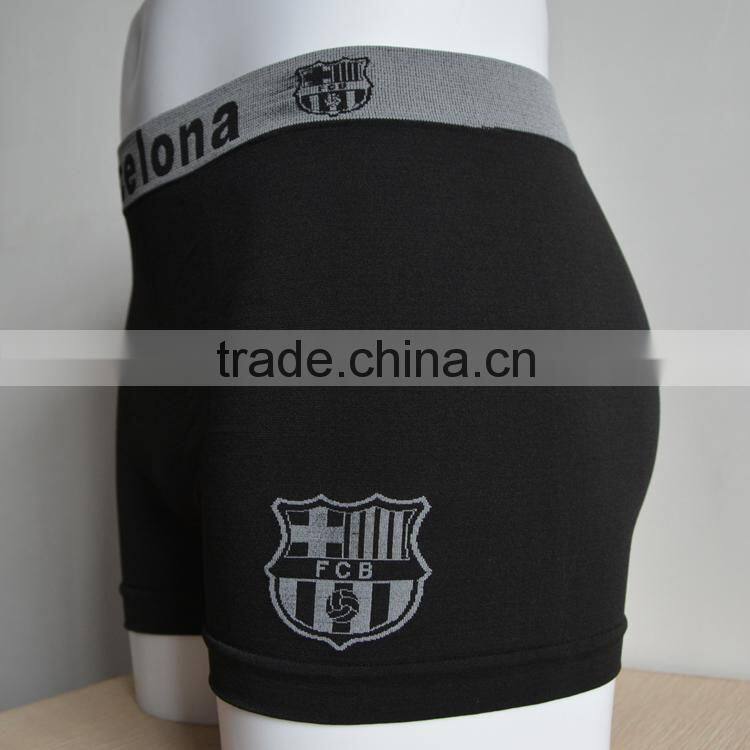 Factory Black Newest Style Boxers Underwear for Man