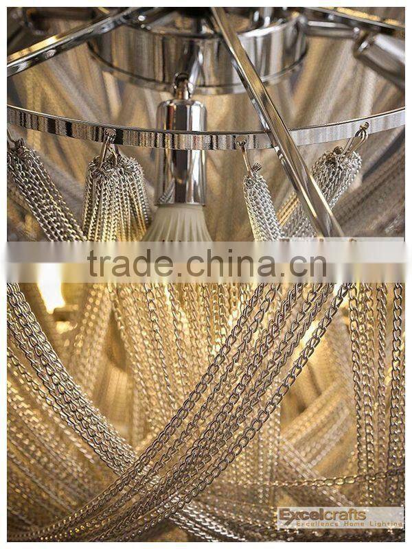 High class unique project Modern Restaurant Lobby Decorative Suspension Chandelier Light