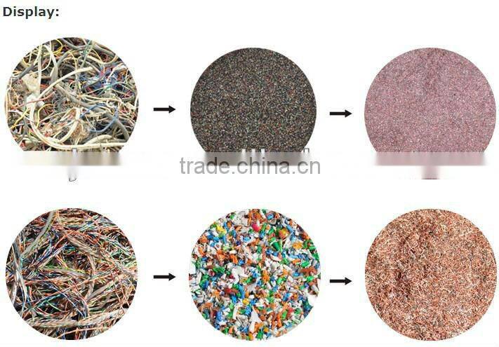 Automatic dry type waste Copper cable recycling machine